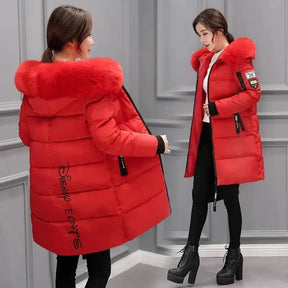Women's Hooded Puffer Jacket — View 8