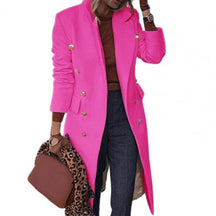 Women's Double Breasted Coat — View 2