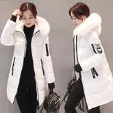 Women's Hooded Puffer Jacket — View 6