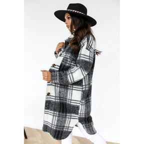 Women's Long Sleeve Coat — View 6