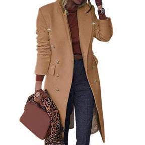 Women's Double Breasted Coat — View 1