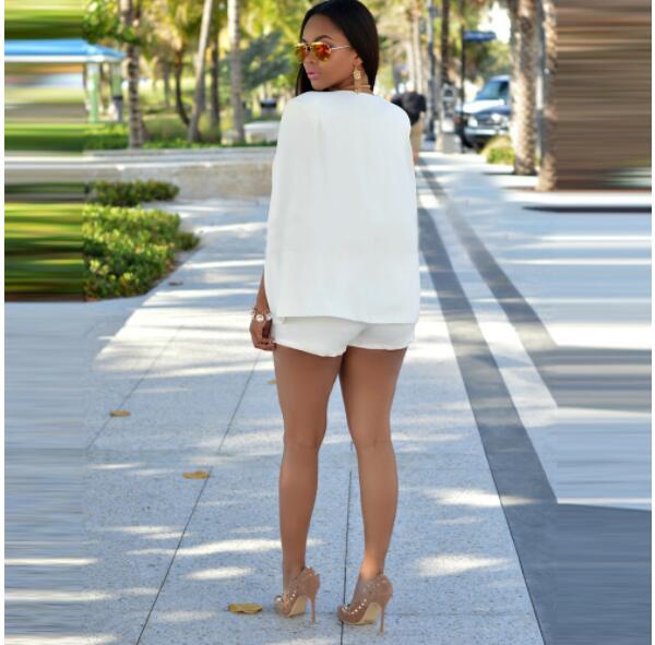 Women's Long-Sleeve Open-Front Blazer | Jana in White - Juana Fashion