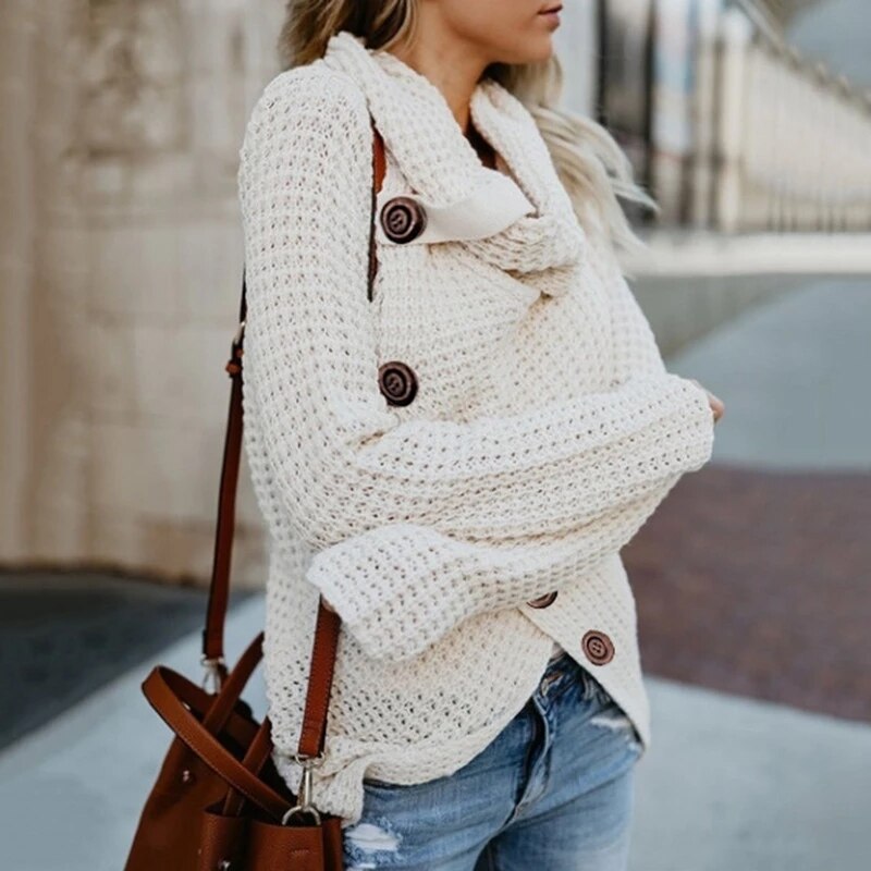 Women's Turtleneck Sweater — View 1