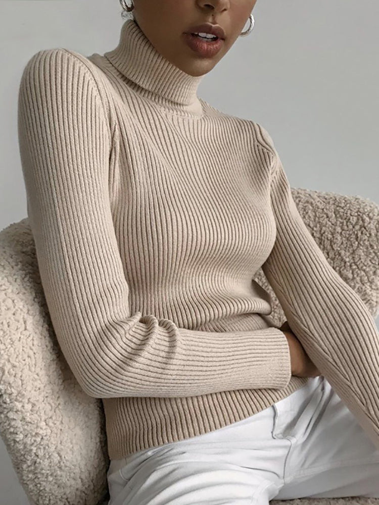 Women's Turtleneck Sweater — View 1