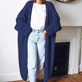 Women's Relaxed Fit Longline Cardigan — View 8