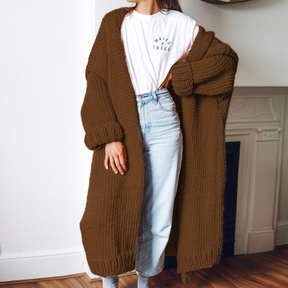 Women's Relaxed Fit Longline Cardigan — View 3