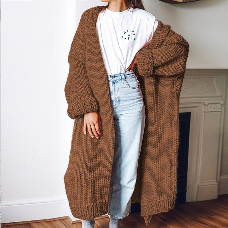 Women's Relaxed Fit Longline Cardigan — View 4