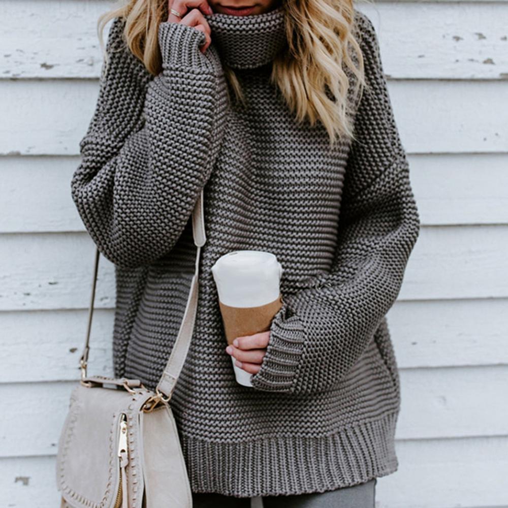 Women's Turtleneck Sweater — View 5