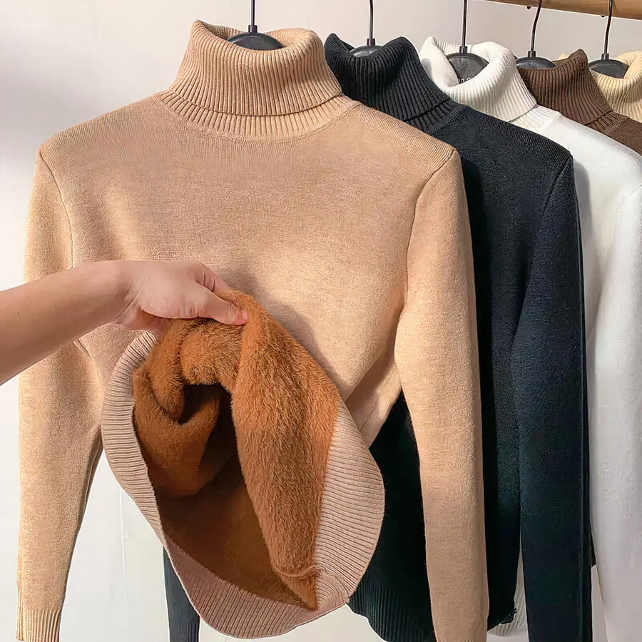 Women's Turtleneck Sweater — View 1
