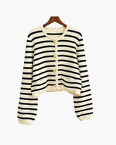 Women's Striped Knit Sweater Vest | Heritage - Juana Fashion