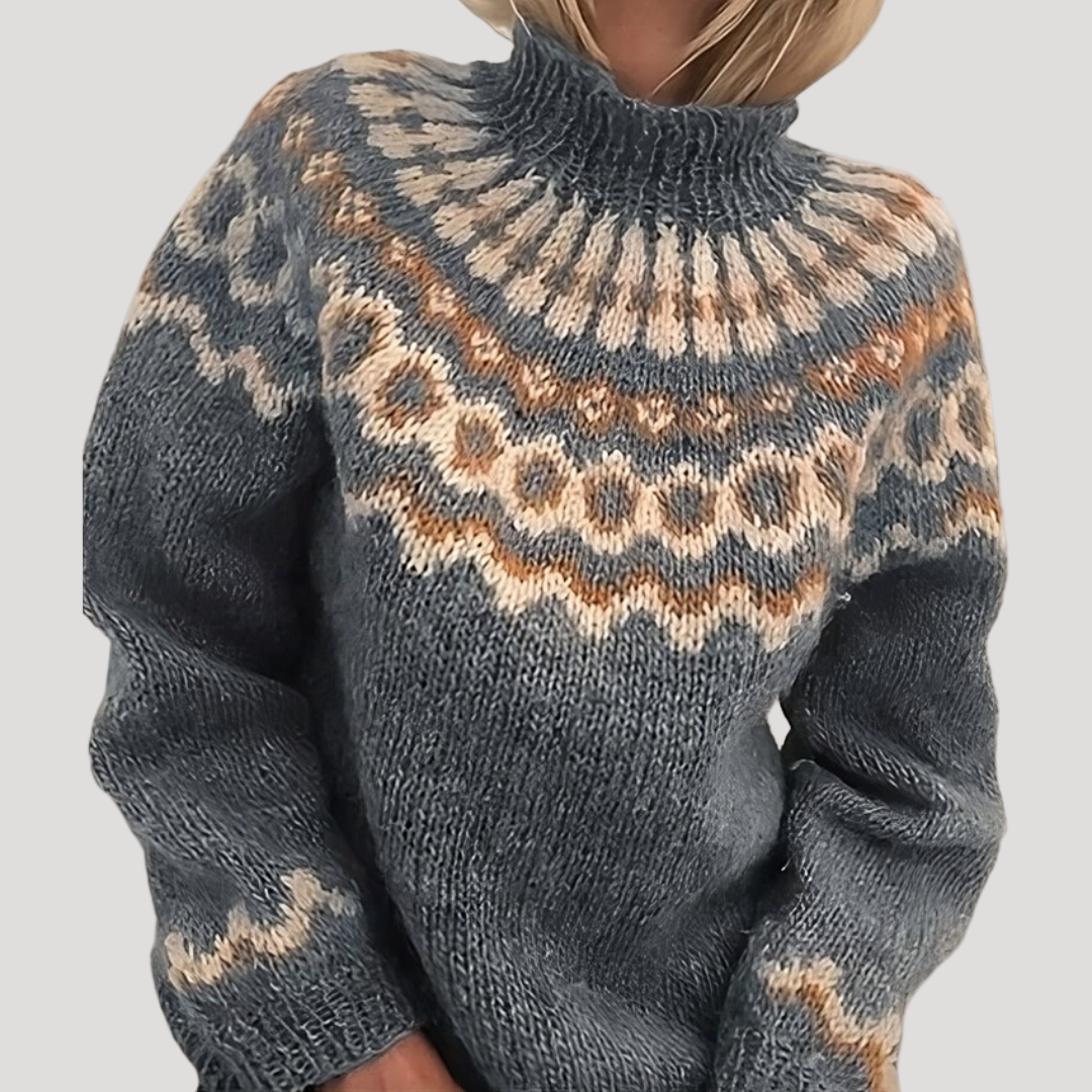Women's Turtleneck Sweater — View 4