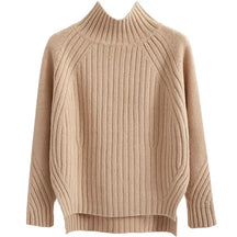Women's Ribbed Turtleneck Sweater — View 1