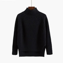 Women's Ribbed Turtleneck Sweater — View 4