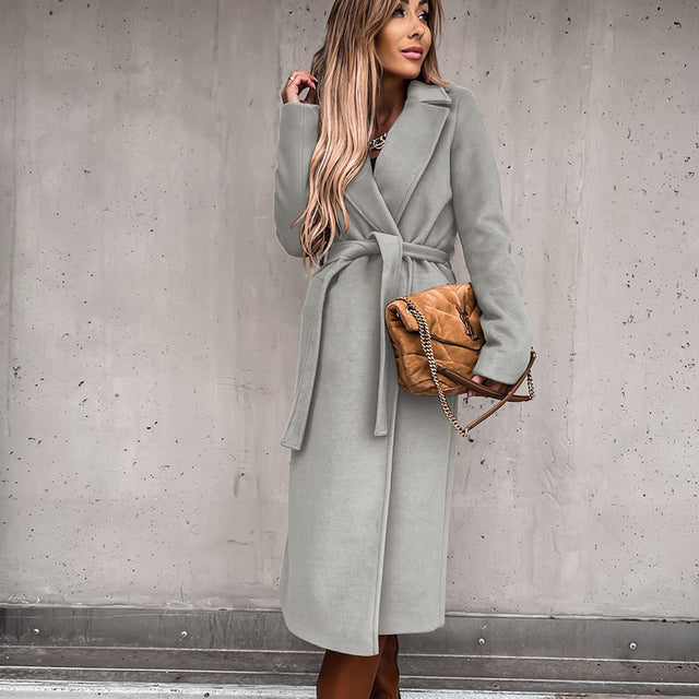 Women's Longline Coat — View 4