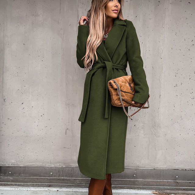 Women's Longline Coat — View 5