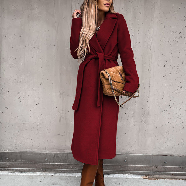 Women's Longline Coat — View 8