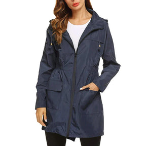 Women's Hooded Rain Jacket — View 6