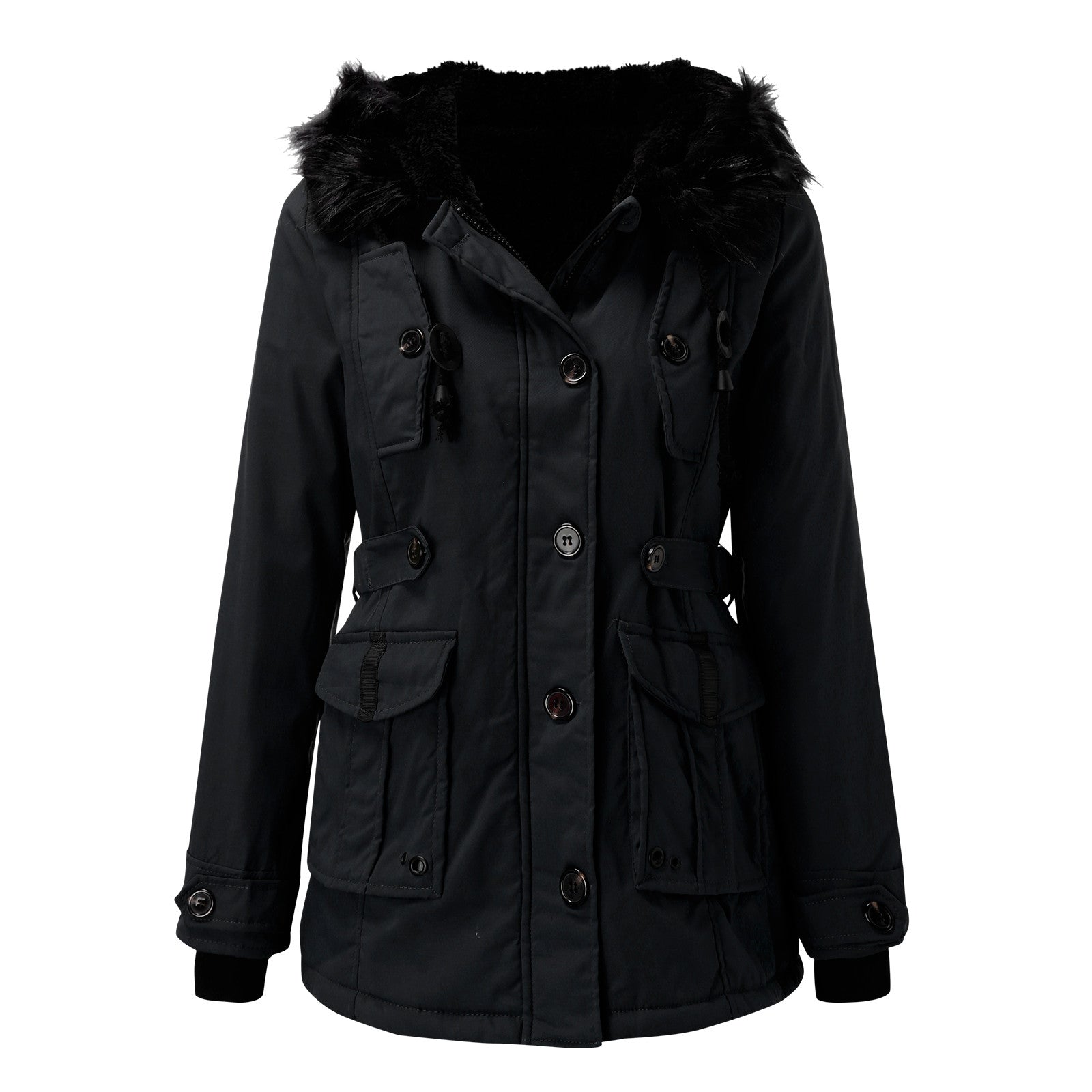 Women's Hooded Coat — View 9