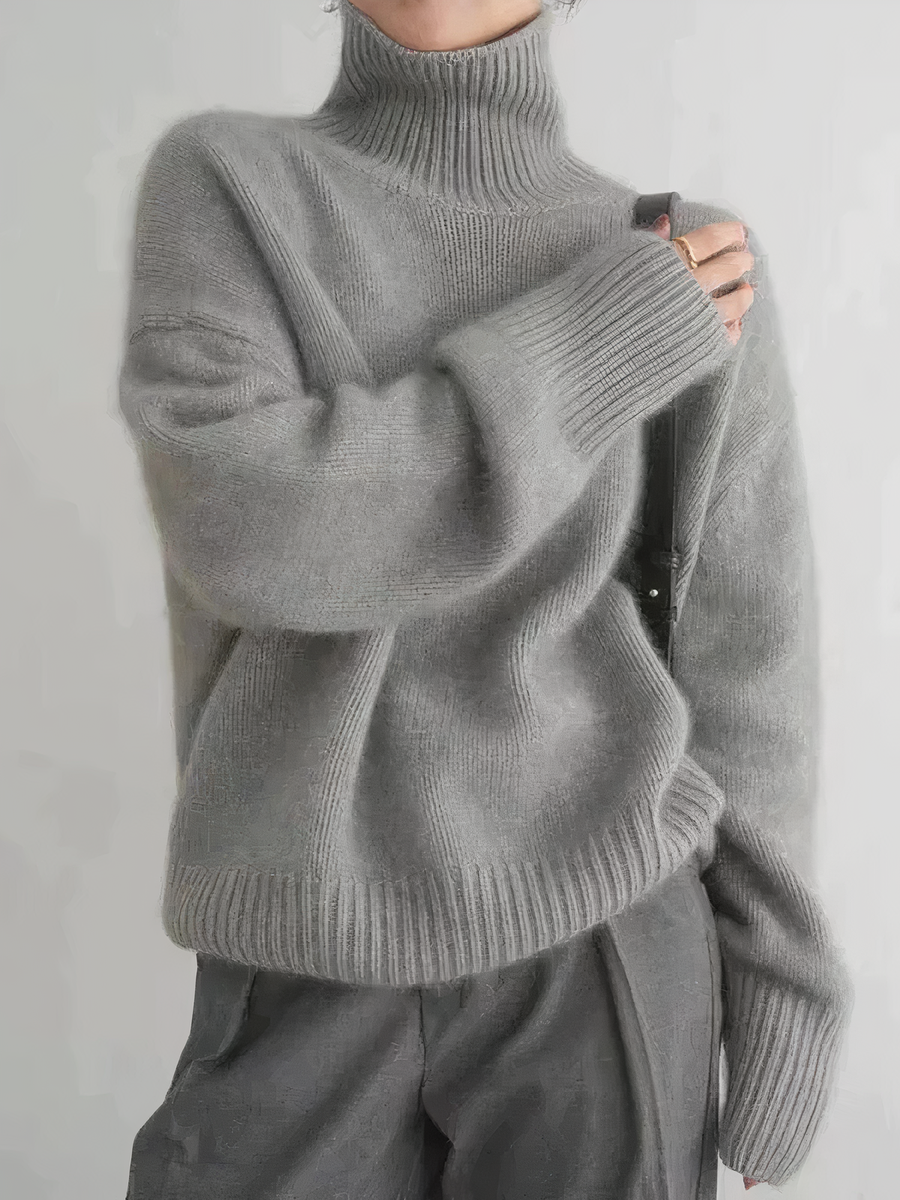 Women's Turtleneck Sweater — View 2