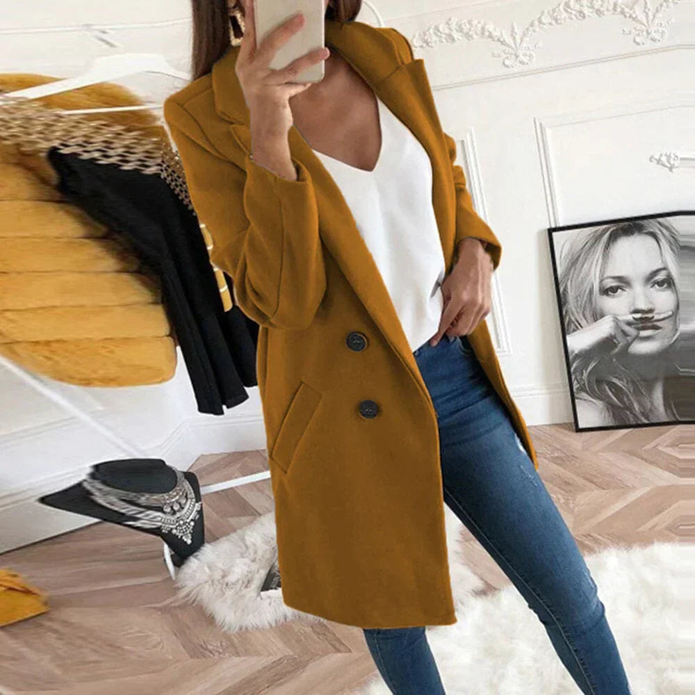 Women's Longline Coat — View 5