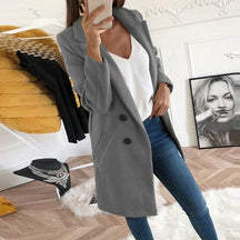 Women's Longline Coat — View 7