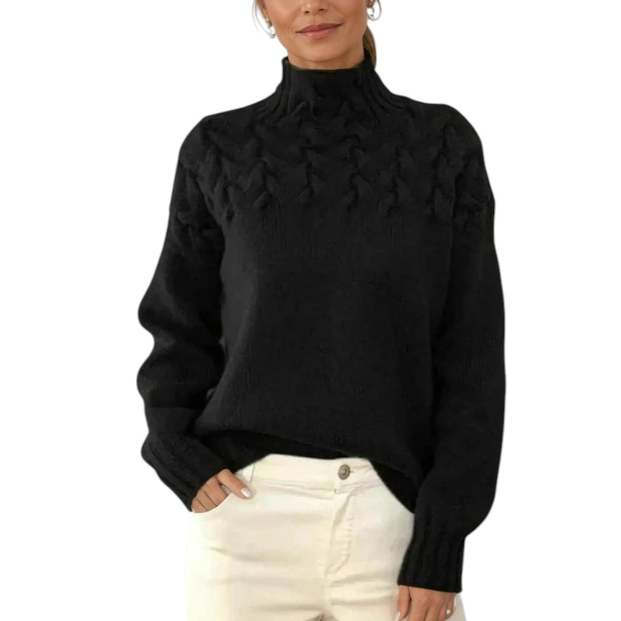 Women's Turtleneck Sweater — View 1