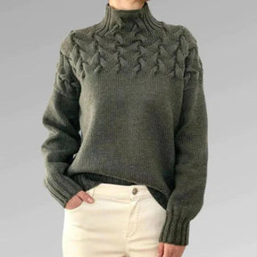 Women's Turtleneck Sweater — View 7