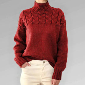 Women's Turtleneck Sweater — View 2