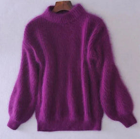 Women's Ribbed Turtleneck Sweater — View 5