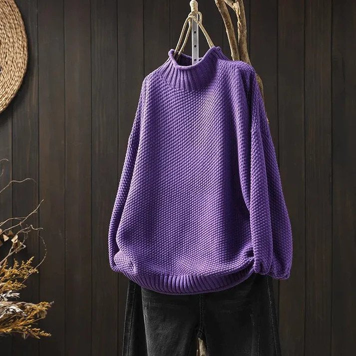 Women's Turtleneck Sweater — View 5
