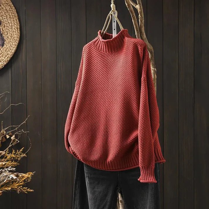 Women's Turtleneck Sweater — View 6