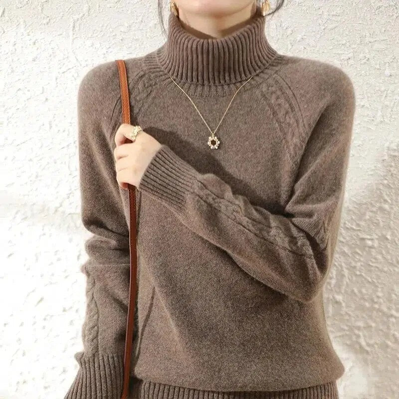 Women's Turtleneck Sweater — View 1