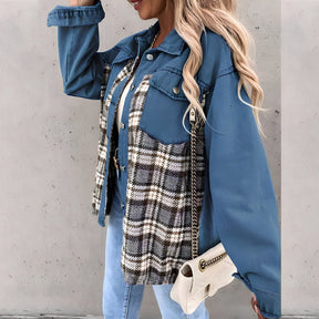 Women's Plaid Jacket — View 3