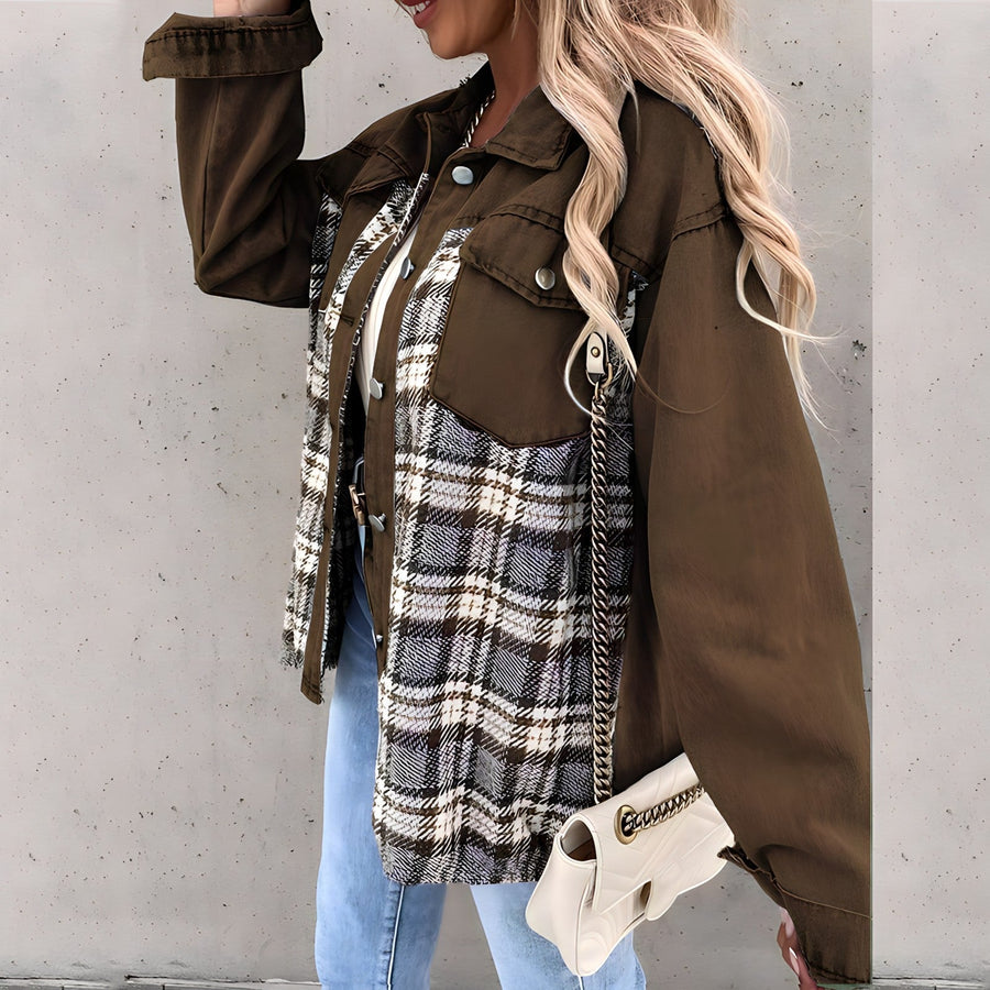 Women's Plaid Jacket — View 1