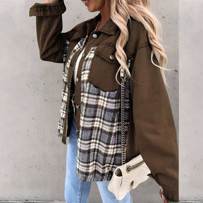 Women's Plaid Jacket — View 1