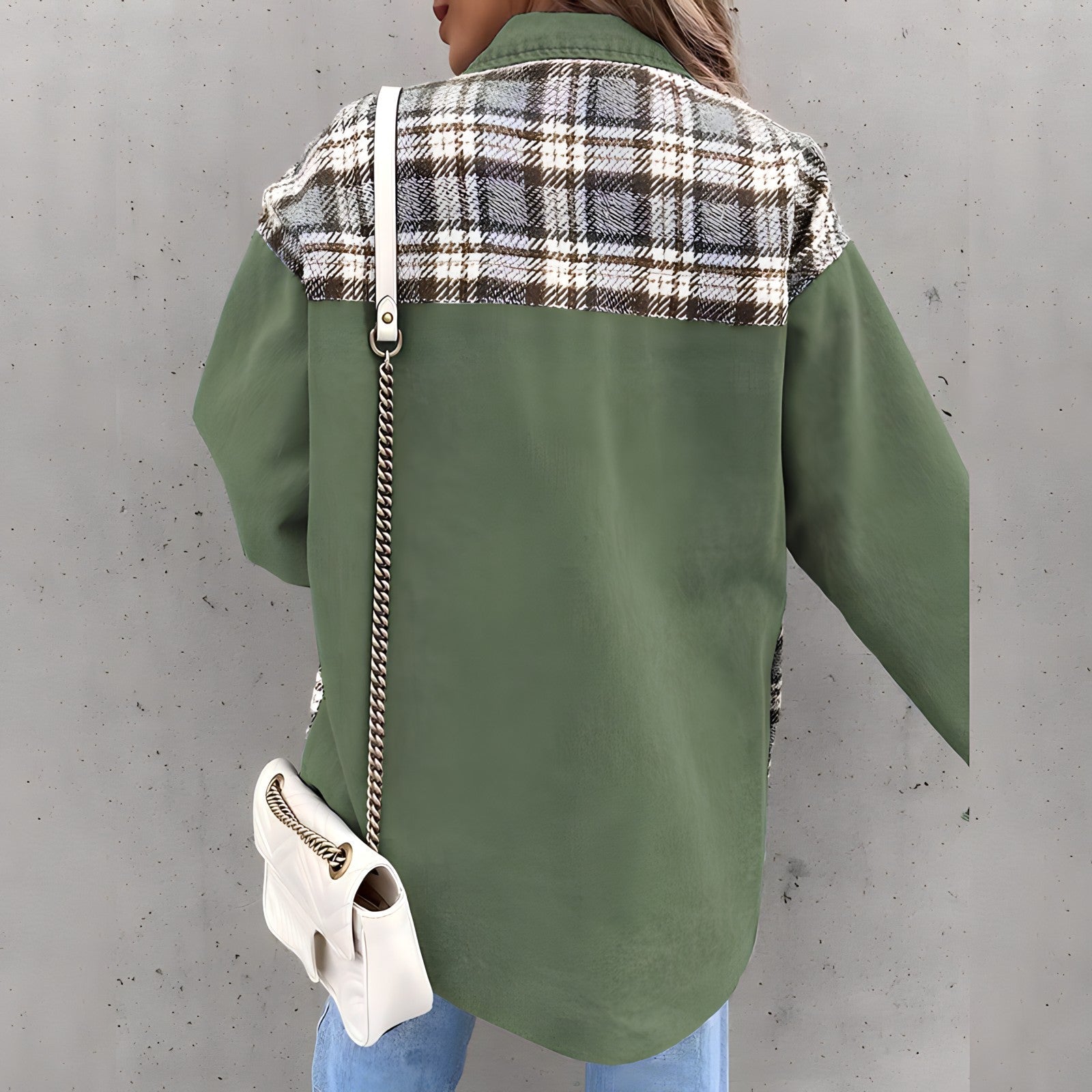 Women's Plaid Jacket — View 6