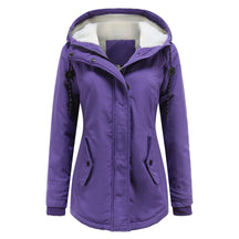 Women's Hooded Parka Coat — View 6