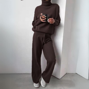 Women's Two Piece Longline Knit Set — View 7