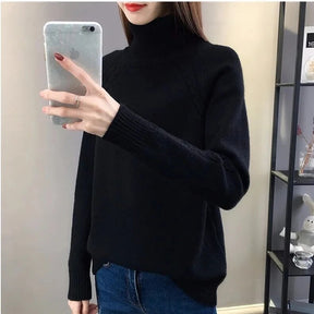 Women's Turtleneck Sweater — View 4