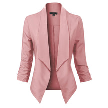 Women's Open-Front Blazer | Susanne in Red - Juana Fashion