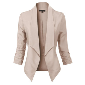 Women's Open-Front Blazer | Susanne in Pink - Juana Fashion