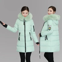 Women's Wool Parka Coat — View 6