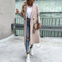 Women's Longline Coat — View 6