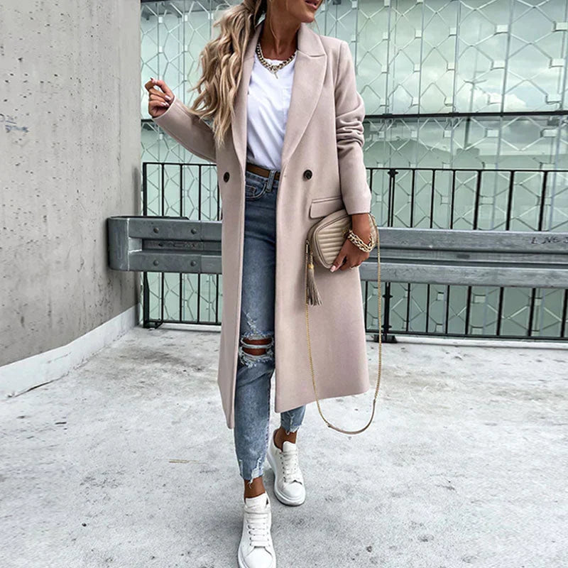 Women's Longline Coat — View 6