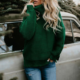 Women's Turtleneck Sweater — View 4