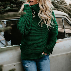 Women's Turtleneck Sweater — View 4
