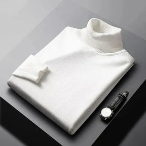 Women's Cashmere Turtleneck Sweater — View 5