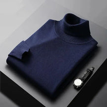 Women's Cashmere Turtleneck Sweater — View 3