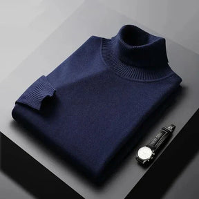 Women's Cashmere Turtleneck Sweater — View 3