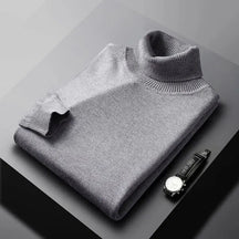 Women's Cashmere Turtleneck Sweater — View 6